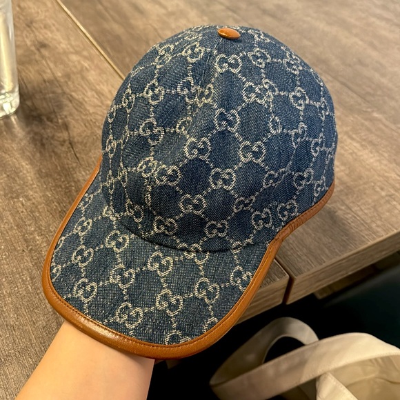 GUCCI BASEBALL JEAN CAP - Picture 1 of 5